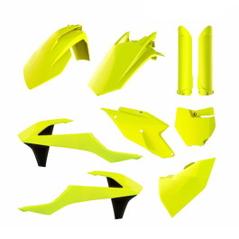 Kit Plástico Polisport para KTM SX/XC/SXF/XC-F 16/18 Amarelo Fluor