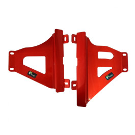 Protetor de Radiador para Honda CRF250R / CRF250RX 18/19 (Alumínio) MX Triangular