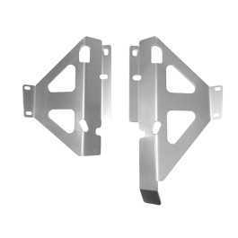 Protetor de Radiador para Kawasaki KXF450 19 (Alumínio - Lateral Envolvente Triangular MX) Start