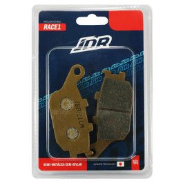 Pastilha de Freio Traseira Modelo Race 1 para Honda CB/CBR600 05/- CB/CBF100 NC/XL700 12/- Kawasaki Versys / Suzuki GSX/GSF DL650 Yamaha XJ6/FZ6/MT07/09 (T) - JDR