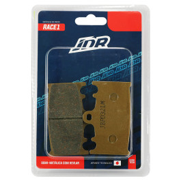 Pastilha de Freio Dianteira Modelo Race 1 Kawasaki Versys 1000 12/19 ZZR600/ZZR1100/1200 /VN1700 Voyager 09/16 / Suzuki GSXR600/GSF650 Bandit 07/15 GSX650 08/18 SV/TL1000 GSF/GSX1250 06/18 (D)  - JDR