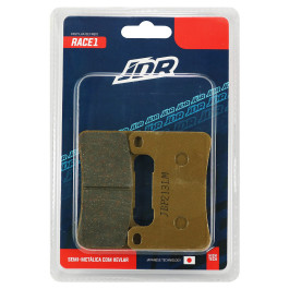 Pastilha de Freio Dianteira Modelo Race 1 para Kawasaki ZX10R 08/15 Z900/ZX1000 18/19 Z1000 10/19 Suzuki GSXR600/750 04/10 GSXR1000 04/11 GSX1300 08/12 DL1000 V-Strom 14/19 Intruder 1800 06/17 - JDR
