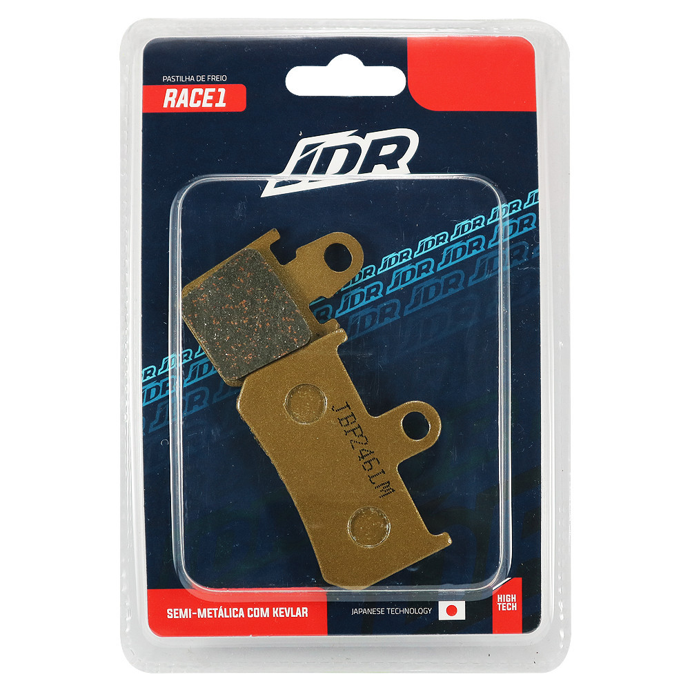 Pastilha de Freio Dianteira Modelo Race 1 para Yamaha YZF R-1 07/14 MT-01 07/16 XV1700 V-Max 09/16 - JDR