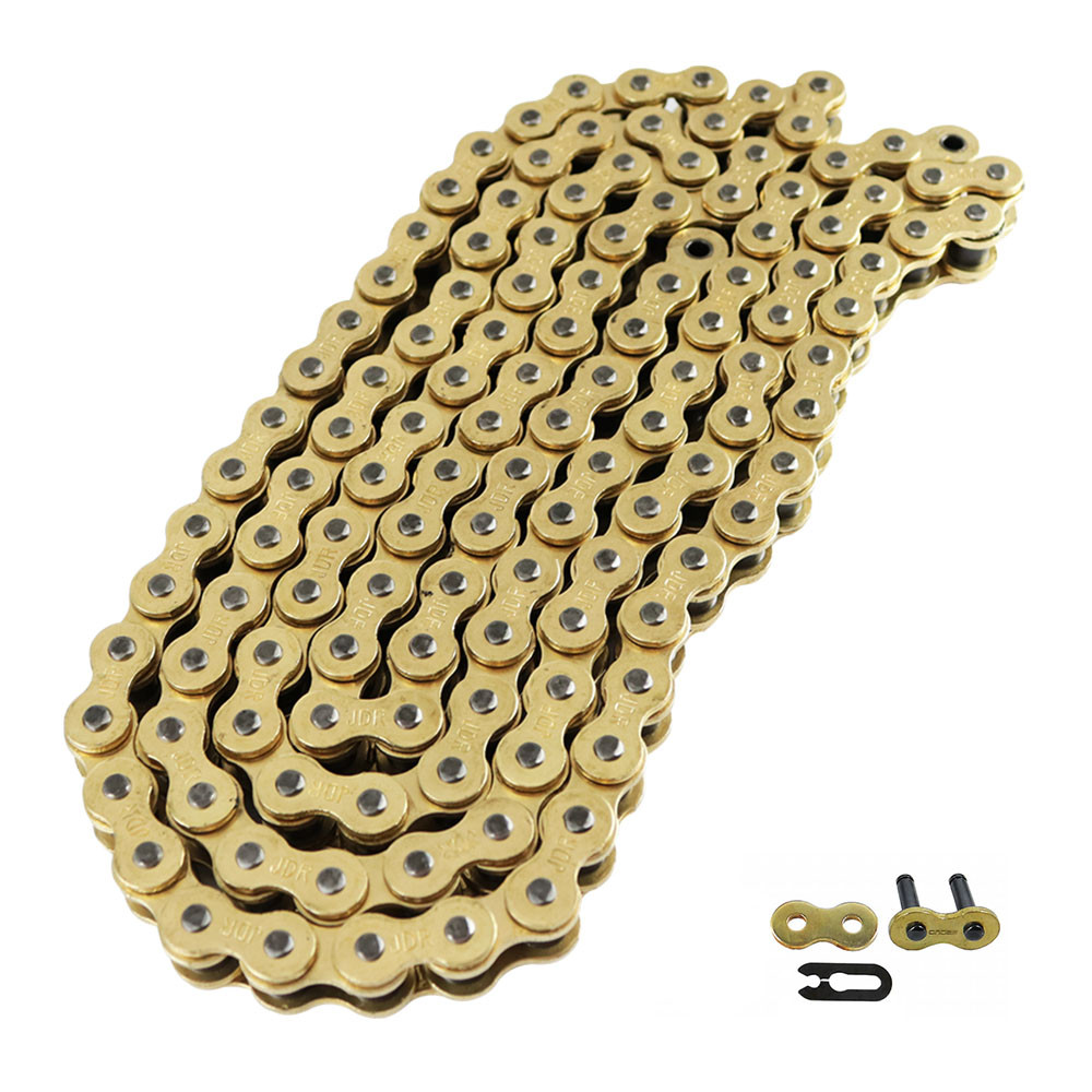 Corrente JDR 428H 132 Links Gold sem Retentor