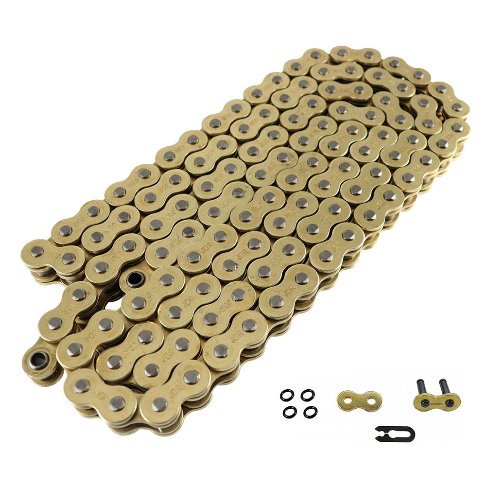 Corrente JDR 530UX 120 Links Gold com Retentor (Street) (Para Motos até 1000cc)