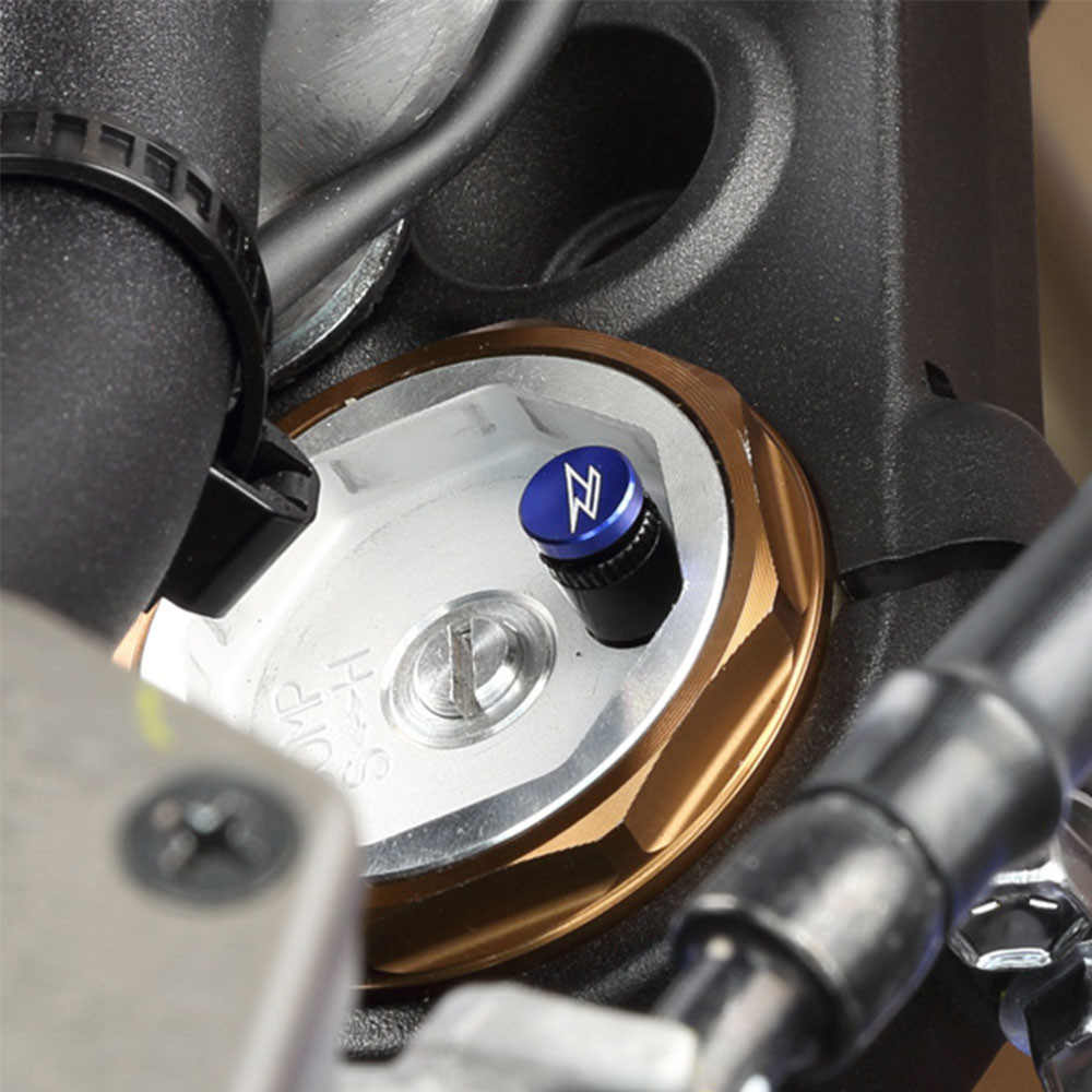 Válvula de Ar Zeta para Suspensões Invertidas Showa/Kayaba - Modelo S-Type (Alum)