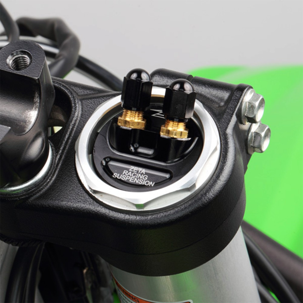 Tampa Superior da Suspensão Zeta Modelo Showa SFF-AIR para Kawasaki KXF450 15/18 Suzuki RMZ450 15/17