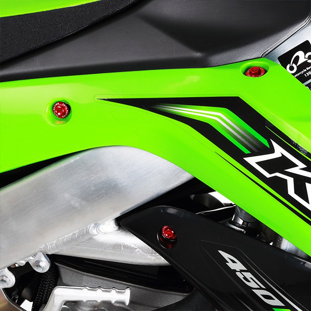 Jogo de Parafusos para Kit Plástico para Kawasaki KXF450 16/18 (21 Peças)