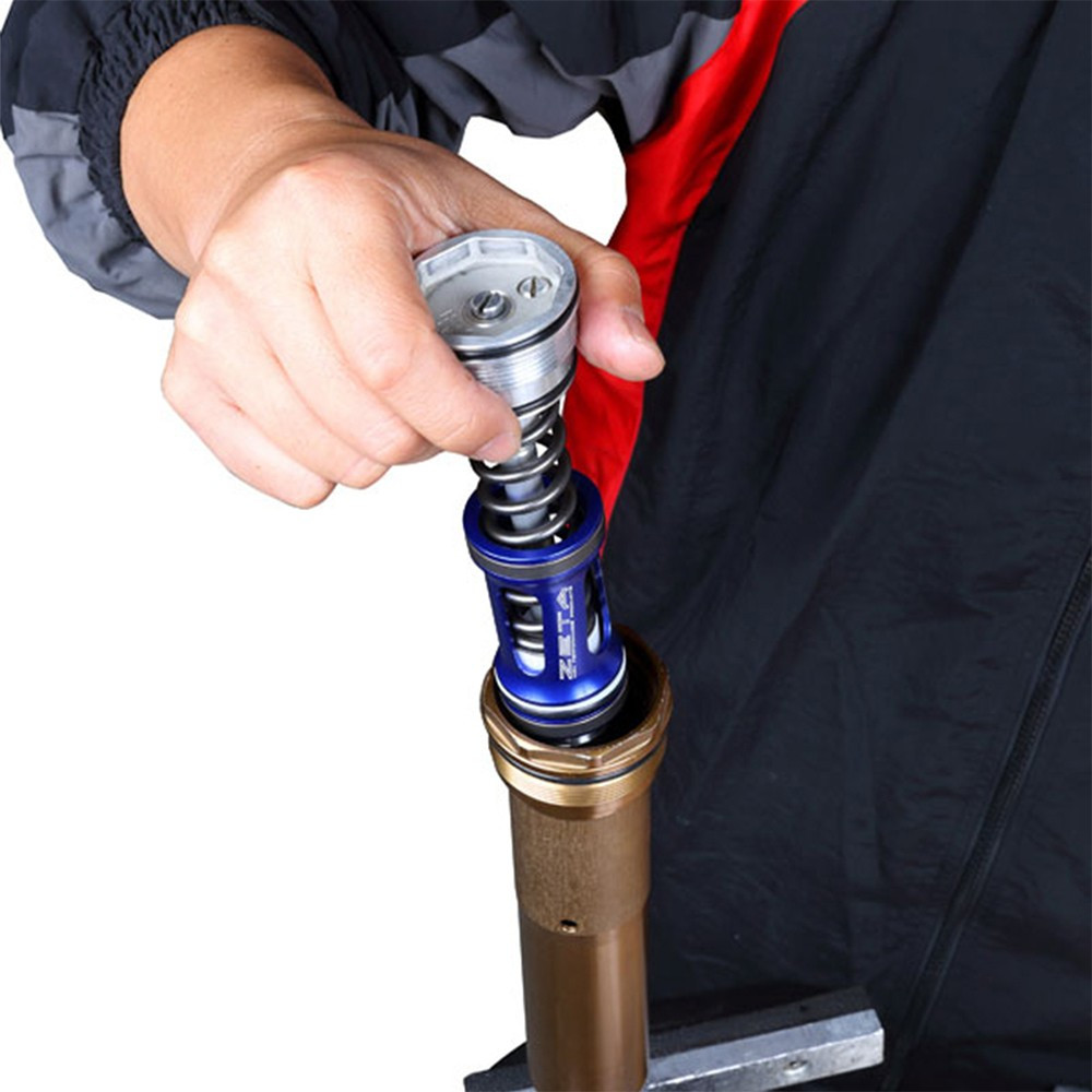 Válvula de Suspensão Modelo KYB AOS (Twin Chamber) Fechada (Ajuste na Rigidez da Suspensão)