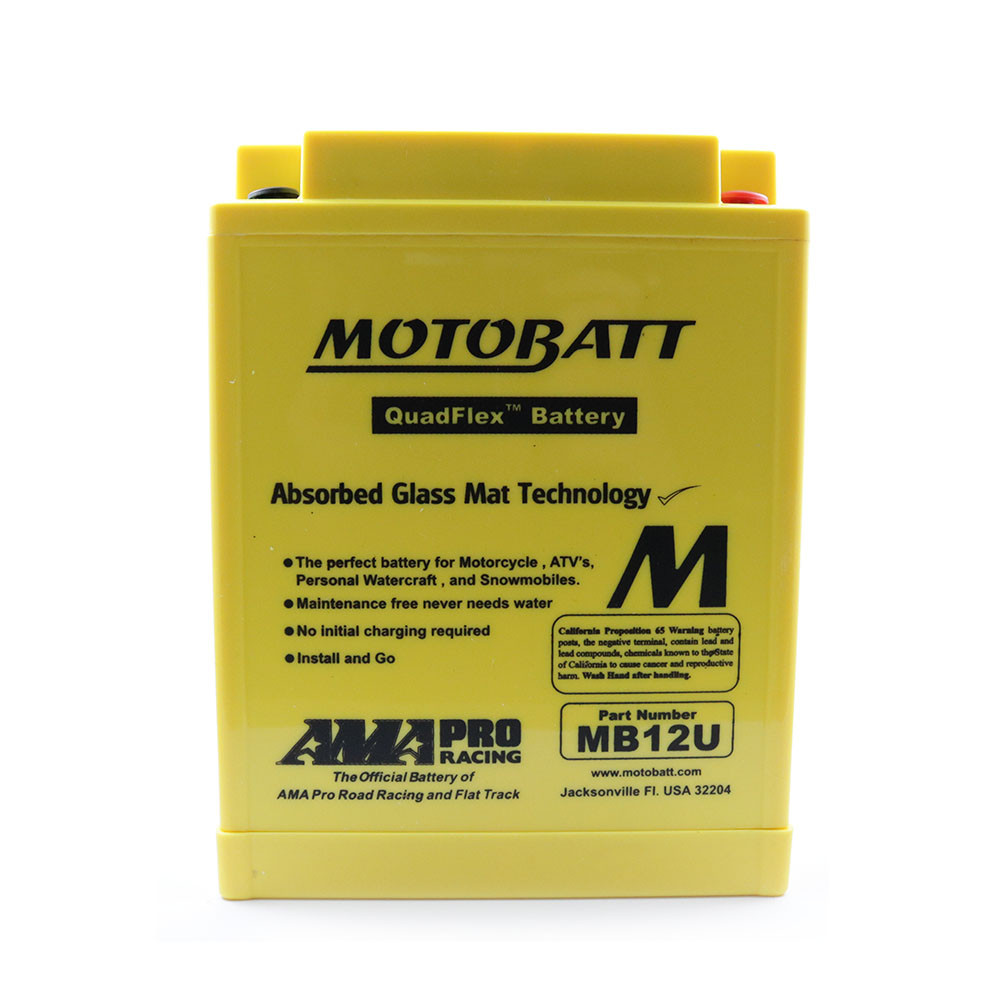 Bateria Motobatt para BMW F650 GS / G650 GS 93/12 Honda CB400/450 CRR450 Kawasaki EN500 Vulcan Yamaha XV 535 / S Virago