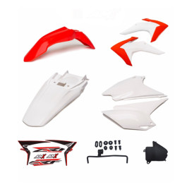 Kit Plástico para Honda CRF230 08/- S/ Number Plate Frontal (Kit Modelo Novo Igual 15/-)