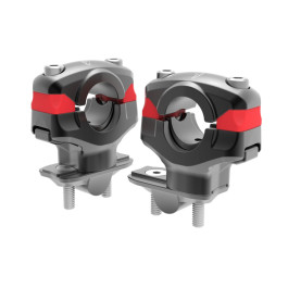 Adaptador de Guidão Modelo Shock para Guidão 28.5mm X 45 (Mesa 22.22mm) CRF 230 / CRF 250F / XRE 200 / XR 200 / Tornado / Bross / TTR 230 / XT / Lander / Crosser - Anker