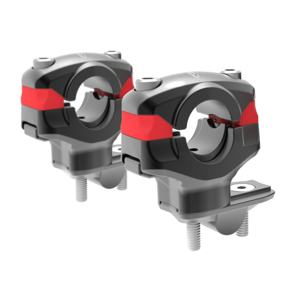 Adaptador de Guidão Modelo Shock para Guidão 28.5mm X 45 (Mesa 22.22mm) CRF 230 / CRF 250F / XRE 200 / XR 200 / Tornado / Bross / TTR 230 / XT / Lander / Crosser - Anker