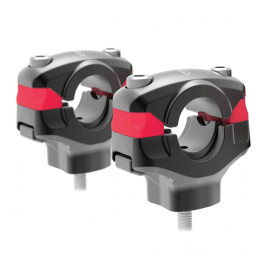 Adaptador de Guidão Modelo Shock para Guidão 28.5mm X 40 Mesa Plana (Importadas) Honda / Yamaha / Kawasaki / Gás Gás  - Anker