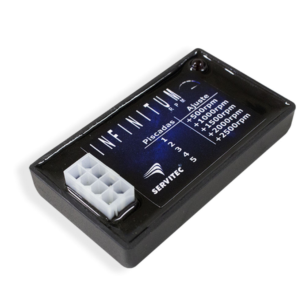Modulo de RPM Infinitum Programável para Honda CRF 250F XRE 300 XTZ 250 Lander Ténéré 250 - Servitec