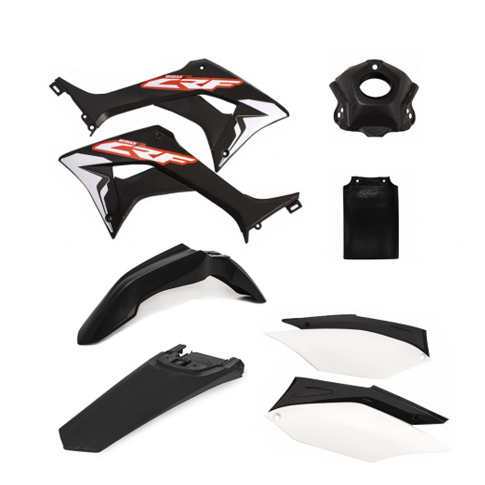 Kit Plástico para Honda CRF 250F 2019 sem Number Plate Frontal - AMX