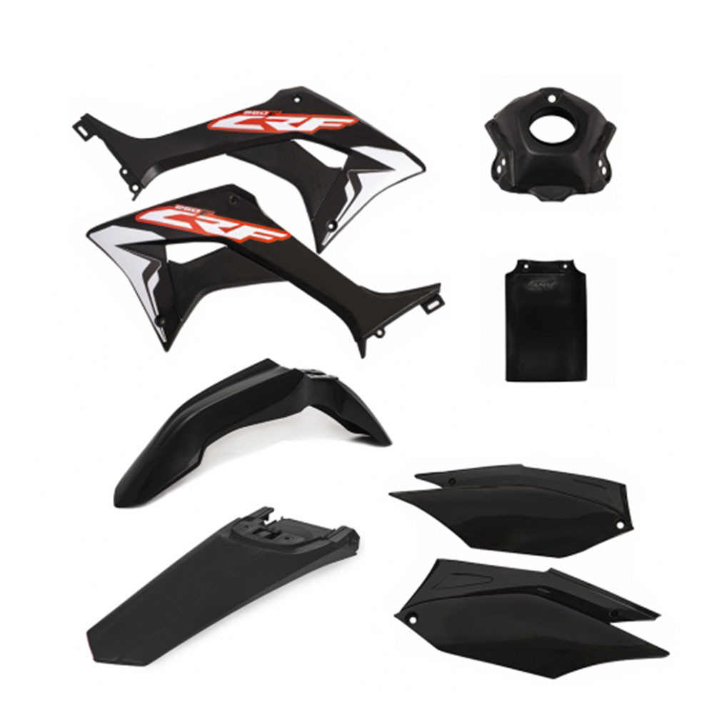 Kit Plástico para Honda CRF 250F 2019 sem Number Plate Frontal - AMX