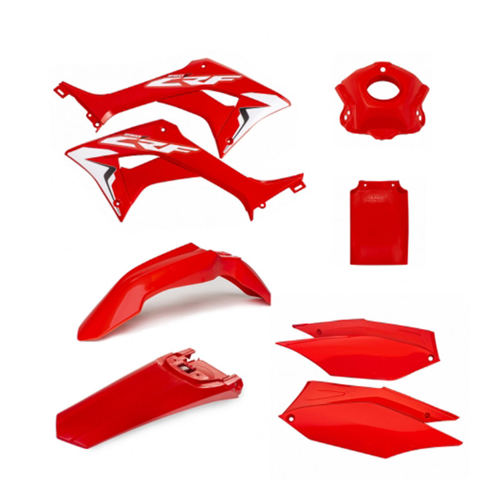 Kit Plástico para Honda CRF 250F 2019 sem Number Plate Frontal - AMX