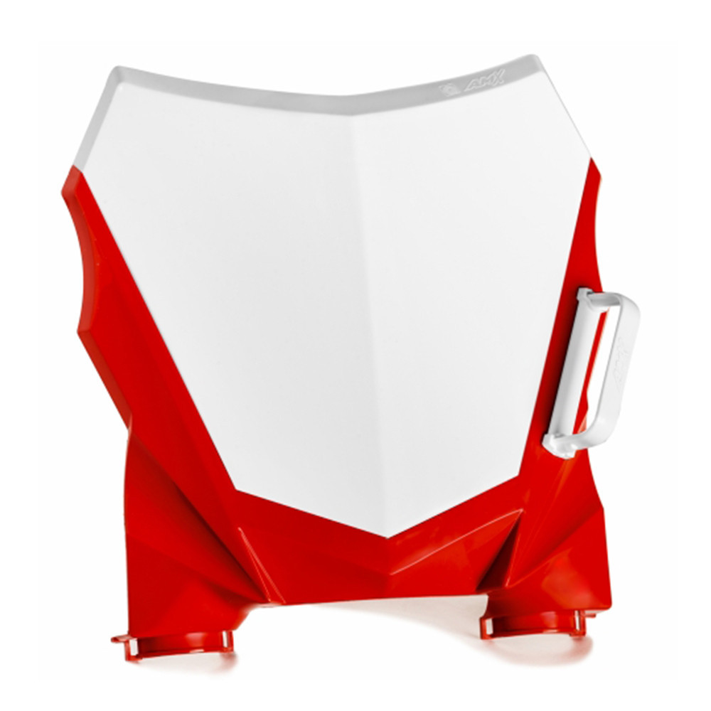 Number Plate Frontal AMX Duo para CRF 250F (C/ Passa Cabo)