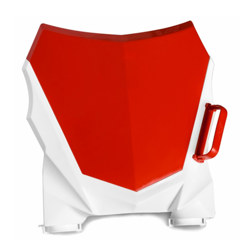 Number Plate Frontal Modelo Duo para CRF 250F (C/ Passa Cabo) - AMX