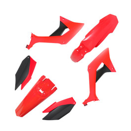 Kit Plástico Modelo EVO para CRF 250F (C/ Adesivo Vinil + Grade do Radiador) - Biker