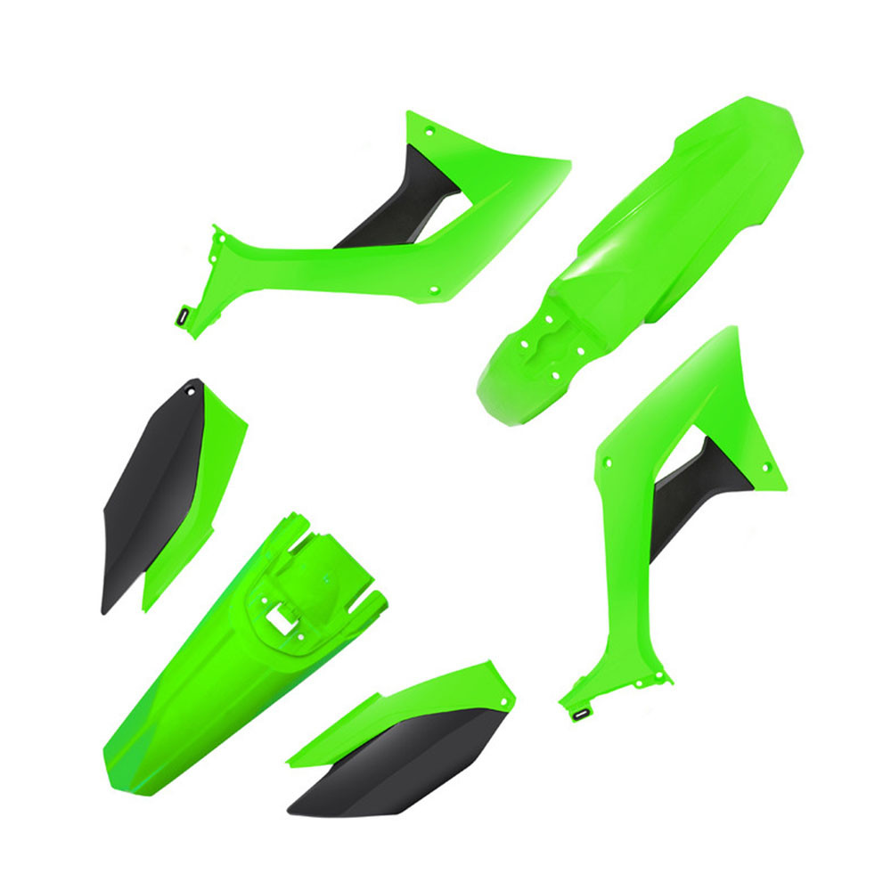 Kit Plástico Modelo EVO para CRF 250F (C/ Adesivo Vinil + Grade do Radiador) - Biker