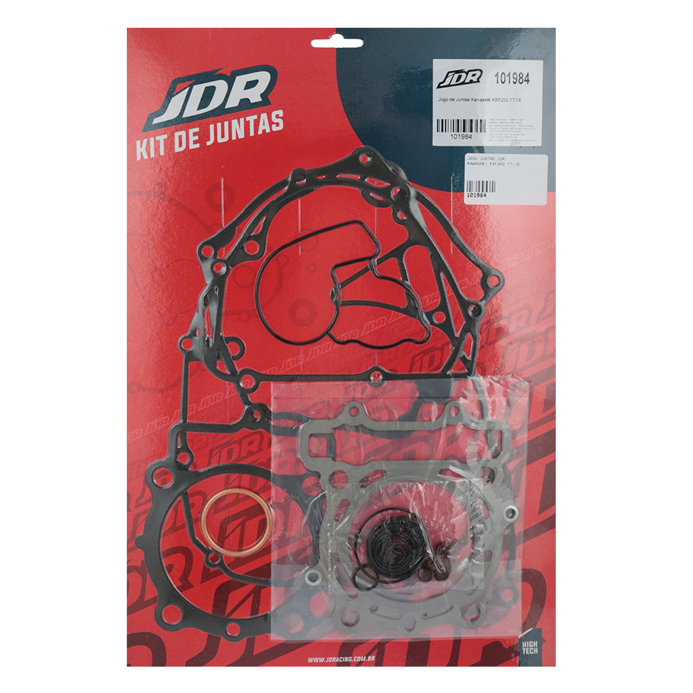 Jogo de Juntas para Kawasaki KXF 250 17/18 - JDR