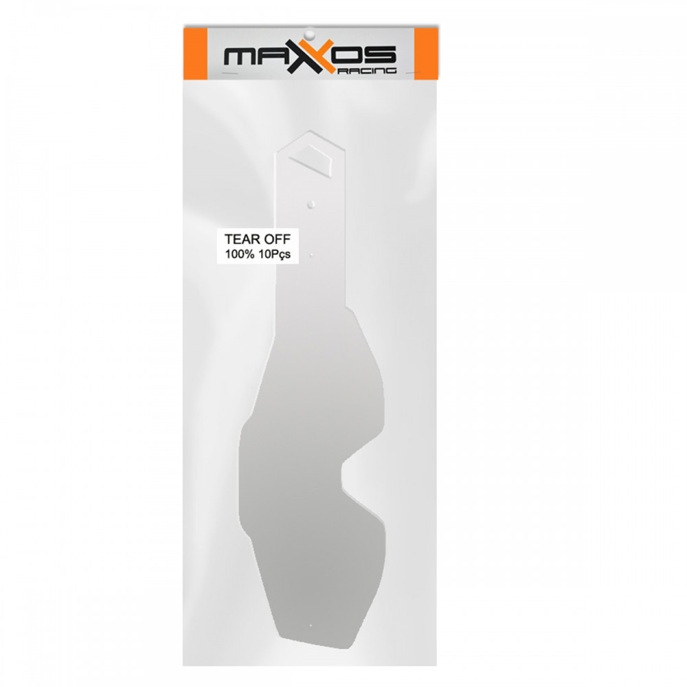 Tear Off para Óculos 100% Modelo Armega Transparente - Mattos