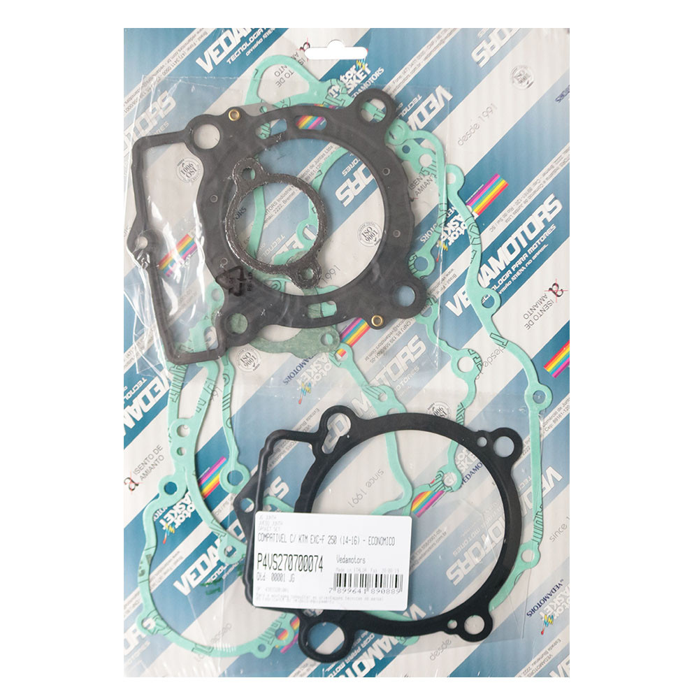 Jogo de Juntas para KTM EXC-F/XCFW 250 14/16 - Sem Borracha - Athena