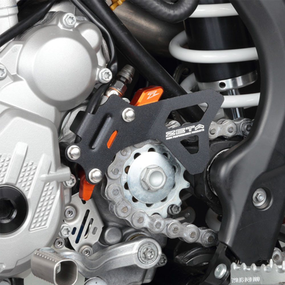 Protetor de Pinhão para KTM SX/EXC/EXC250/300 XC/XC-W TPI 17/18 SX-F/XC-F250/350 16/18 EXC-F250/350 17/18 - Zeta