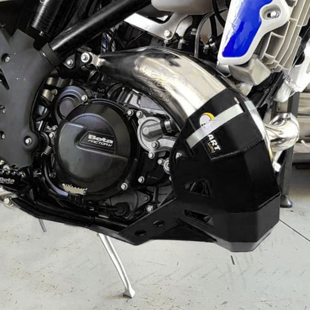 Protetor de Motor para Beta 250/300 2T 13/19 Alumínio Premium Naval 4mm (Motor e Escape) - Start