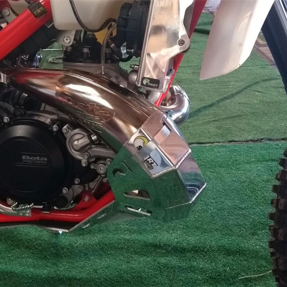 Protetor de Motor para Beta 250/300 2T 13/19 Alumínio Premium Naval 4mm (Motor e Escape) - Start