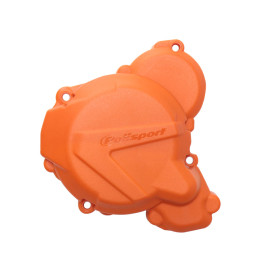 Protetor da Tampa do Magneto para KTM EXC 250/300 TPI Husqvarna TE 250/300 17/- (Laranja) - Polisport