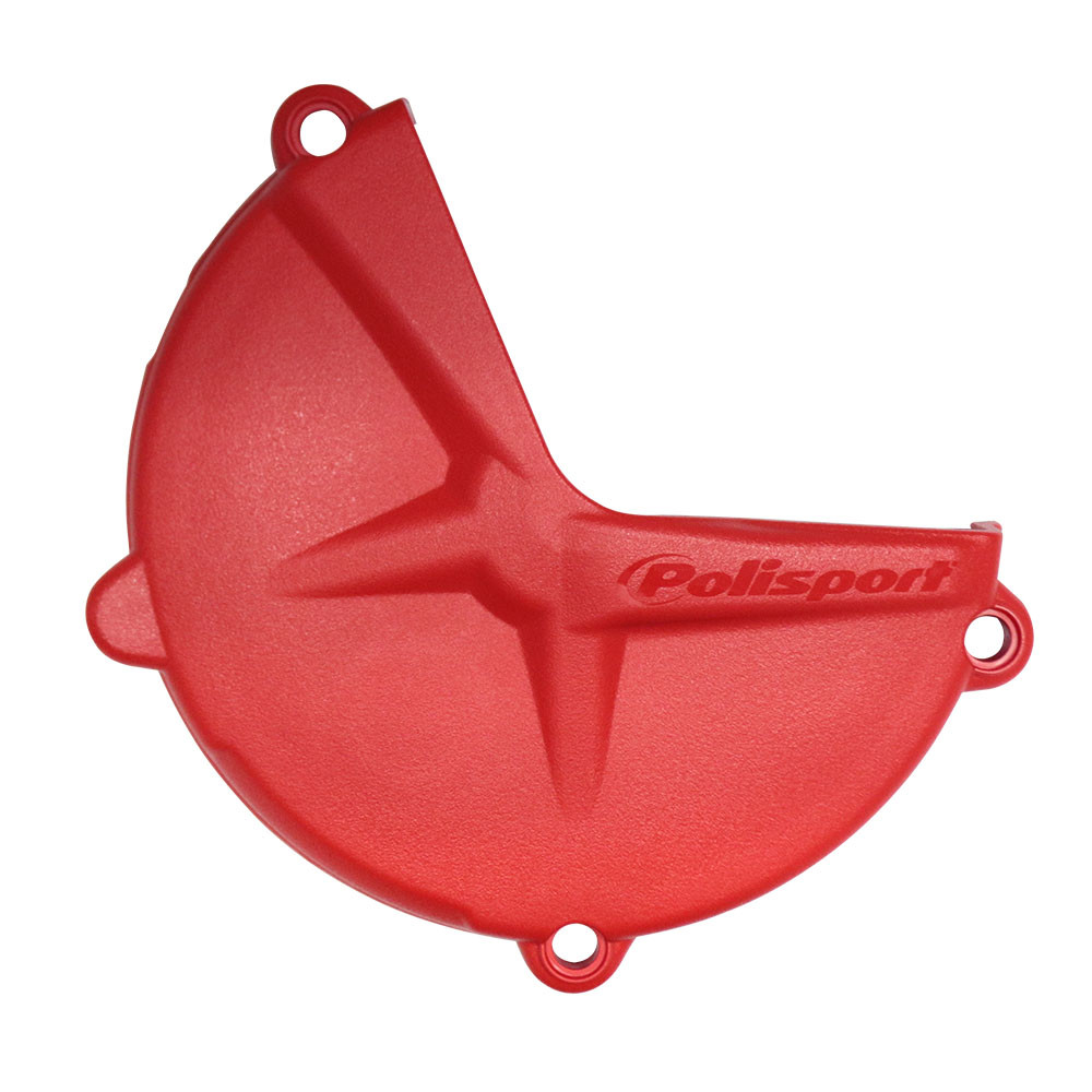 Protetor da Tampa de Embreagem para Gás Gás EC/XC 250/300 17/- (Vermelho) - Polisport