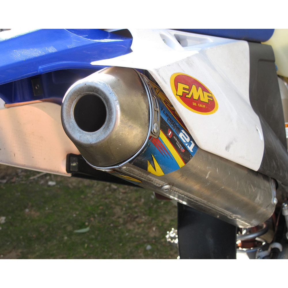 Ponteira De Alumínio FMF Turbine Core 2.1 KTM EXC 250 TPI 18/19 XC 250/300 17/18 XC-W 250 TPI 19 Husqvarna TC 250 17/18 TE 250i/300i 18/19 