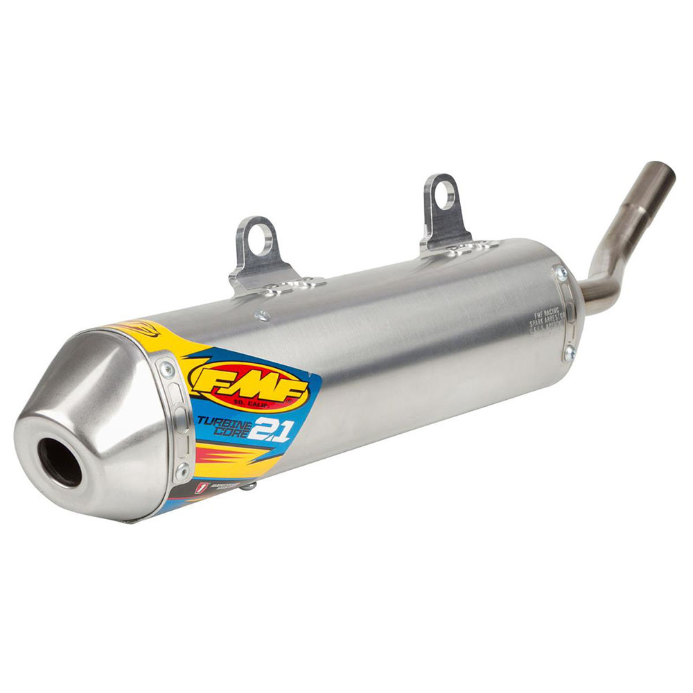 Ponteira De Alumínio FMF Turbine Core 2.1 KTM EXC 250 TPI 18/19 XC 250/300 17/18 XC-W 250 TPI 19 Husqvarna TC 250 17/18 TE 250i/300i 18/19 