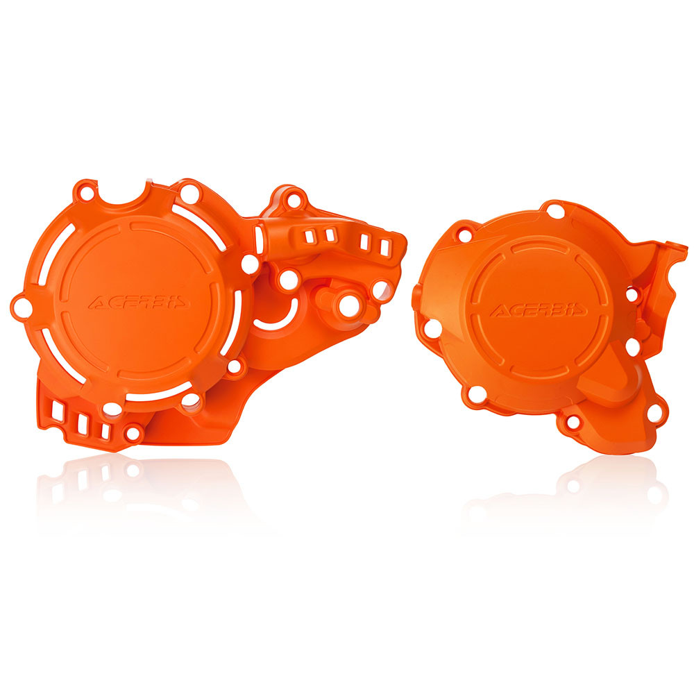 Kit Proteção Da Tampa Da Embreagem E Do Magneto Para KTM SX 250 17/19 EXC 250/300 17/19 Husqvarna TC 250 17/19 TE 250/300 17/19 – Acerbis