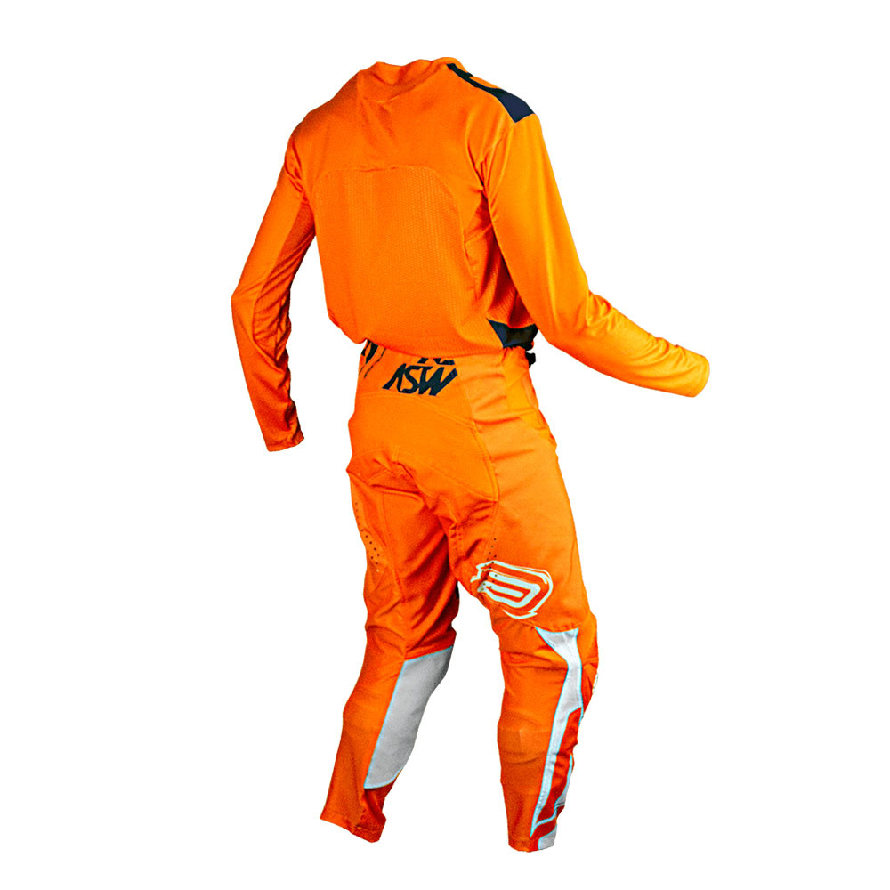 Conjunto Calça e Camisa ASW Podium Race Era Laranja