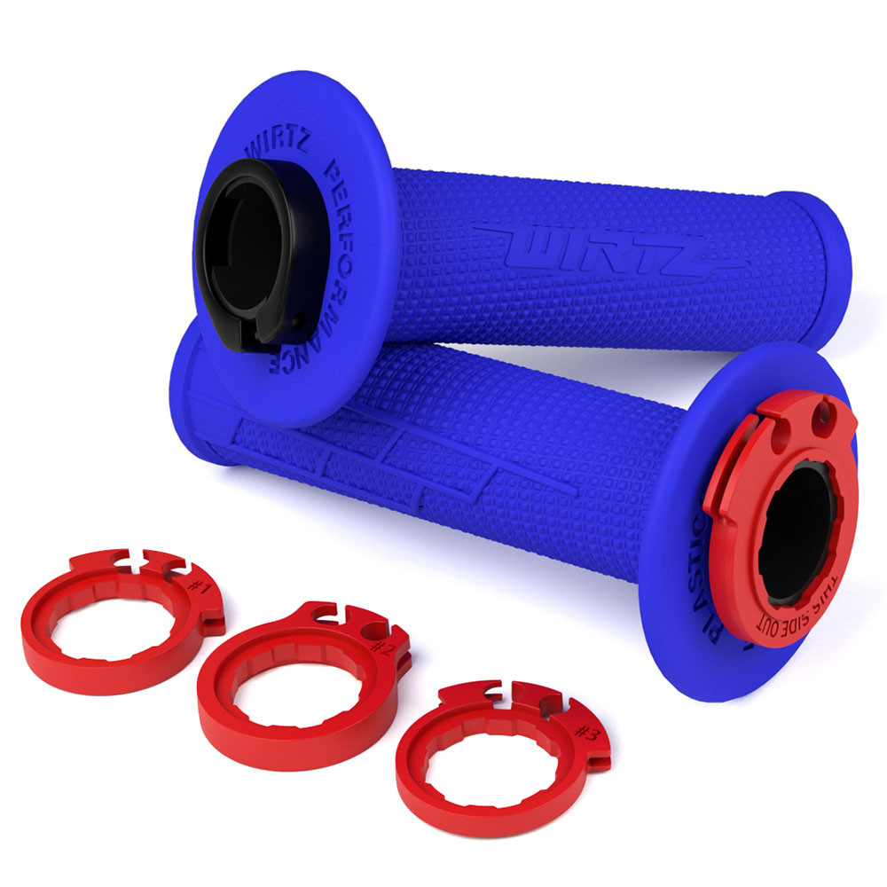 Manopla Wirtz Universal 4 Tempos Com Tubo De Acelerador Lock On