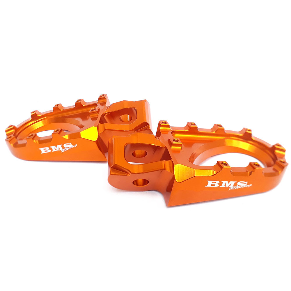 Pedaleira Para KTM / Husqvarna / Mxf 2 Tempos e 4 Tempos 17/19 Modelo Drop - BMS Racing