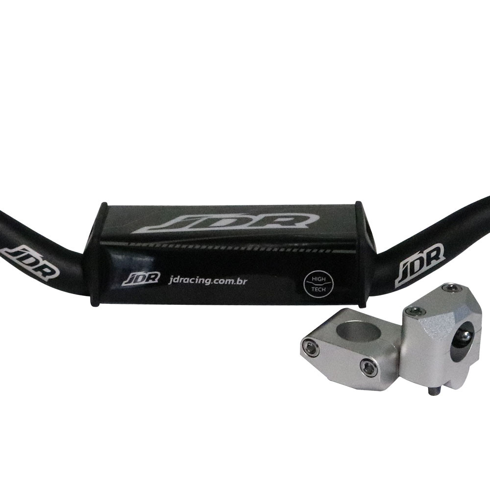 Guidão De Alumínio JDR Fatbar Alto Com Pad