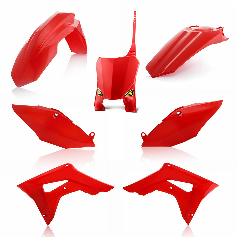 Kit Plástico Cycra Vermelho Para Honda CRF 250R 18/21 CRF 450R 17/20