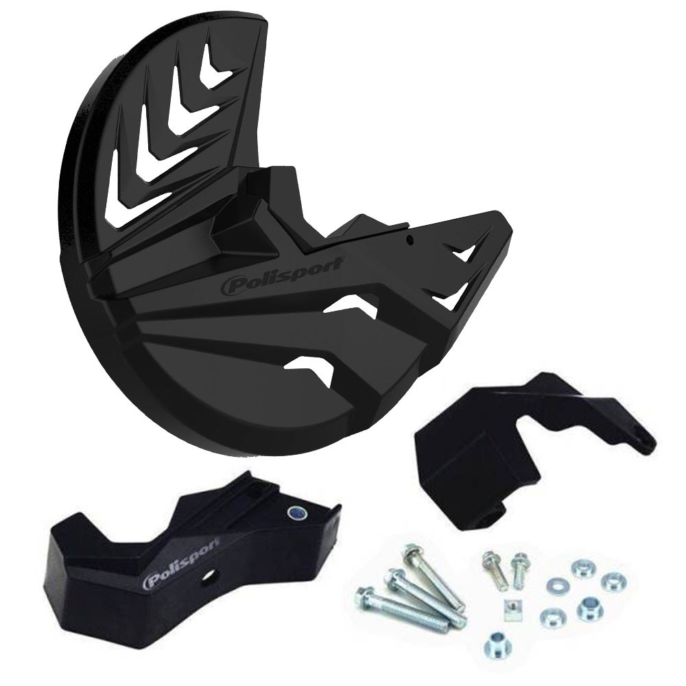 Protetor Disco KTM SX / SXF / XC / XCF 07/14 EXC / EXCF / XCW / XCFW 08/15 Husqvarna TC / FC 15/19 TE / FE 16/19 - Polisport