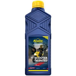 Óleo Sintético Para Motor 2 Tempos Com Aroma De Morango Mistura 2,4% - TT Scooter Scented Putoline