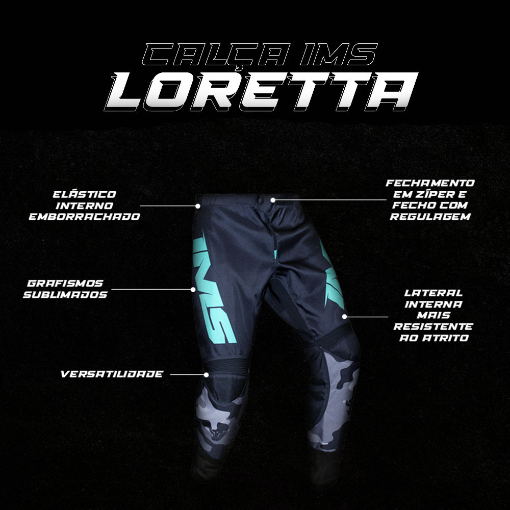 Calça IMS Loretta Camo