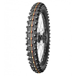 Pneu 60/100-12 36J Terra Force-Mx SM TT (Soft/Medium) Faixa Vermelha/Amarela - Mitas