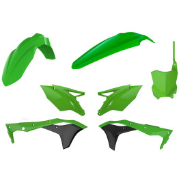 Kit Plástico Kawasaki KXF 250 17/20 Réplica - Polisport 