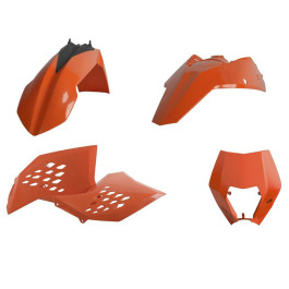 Kit Plástico KTM EXC/EXC-F/XC-W/XCF-W 08/11 Réplica - Polisport