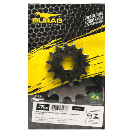 Pinhão Kawasaki KX65 02/- KX100 00/- Suzuki RM65 03/05 - Passo 428 - Tamanho Z14 - Durag