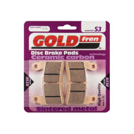 Pastilha De Freio Dianteira para Kawasaki ZX 6R 13/- - 324 S3 - Goldfren